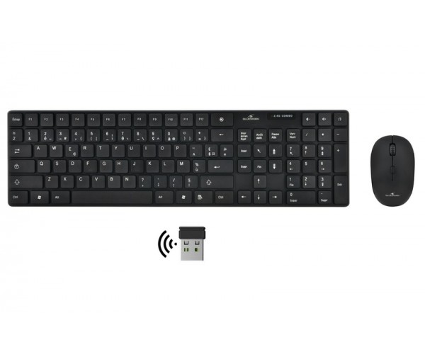 COMBO SANS FIL WIRELESS CLAVIER MOUSE OFFICE K-06 BLACK
